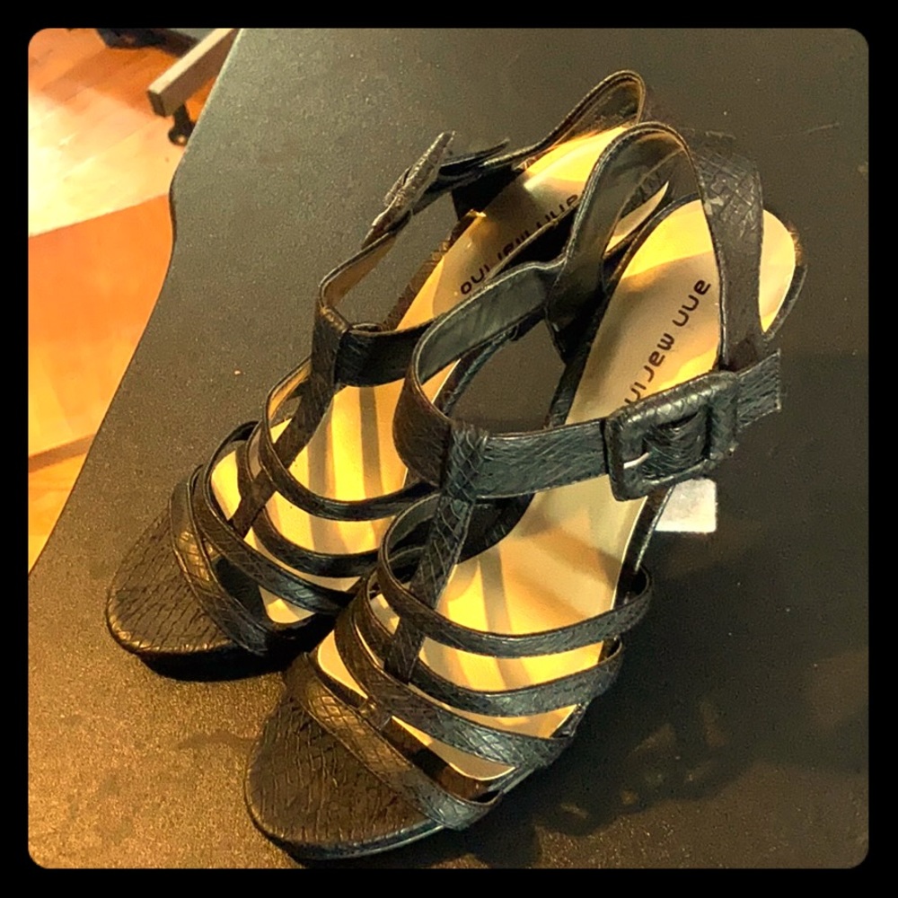 Brand New Shoes Never Worn Ann Marino sandal heels